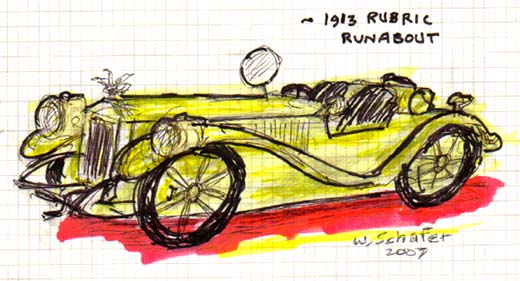 1913 Rubric Runabout, W J Schafer, copyright 2007
