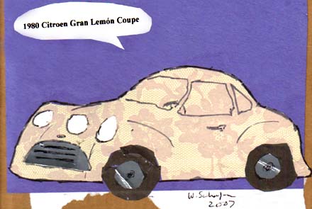 1980 Citroen Gran Lemon Coupe, W.J. Schafer, copyright 2007