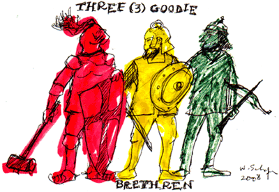 3 Goodie Brethren copyright 2008 W Schafer