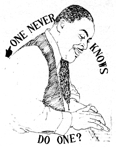 Fats Waller: "One Never Knows, Do One?"