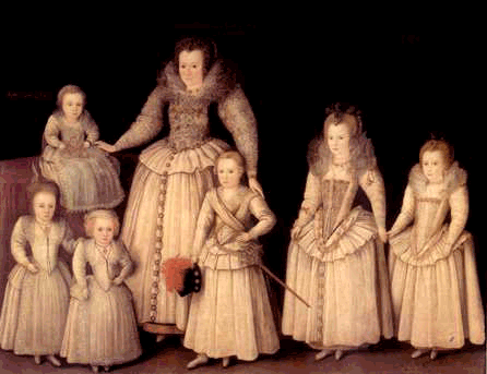 Czarish fambly females in portrait