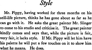Style- Pippy asks expert to assess painting