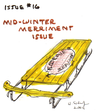 Mid-Winter Merriment Issue (Rosebud Sled Corp.) a sled