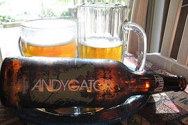 2 Andygator beers